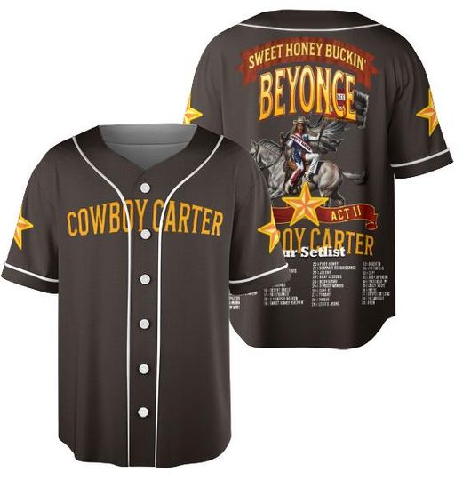 Discover Cowboy Carter Tour Jersey, Beyonce Concert Jersey