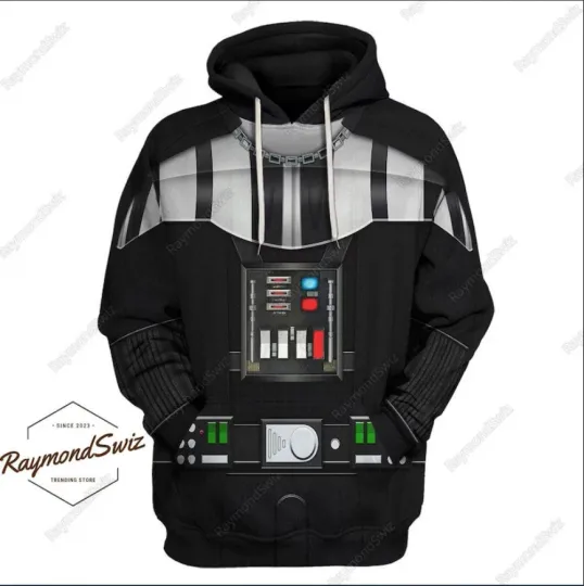 Discover Halloween Darthh Vaderr Costume 3D HOODIE Halloween Gift Best Price Us Size StarW