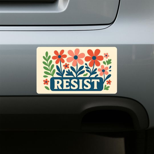 Discover Wildflower Resist Car Magnet