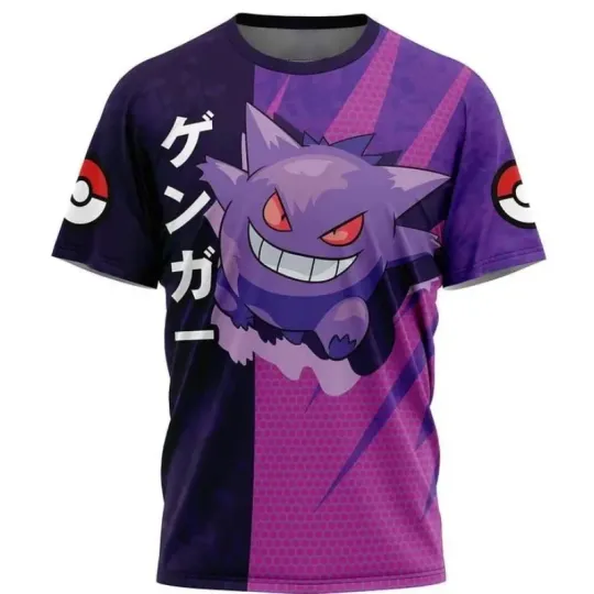Discover Potdemiel 2025 Poket mons Children T-Shirts Tops PKM 3d Print Summer