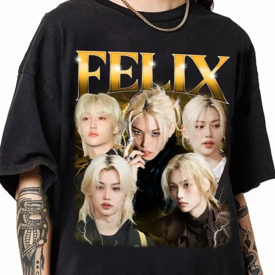 Discover FELIX Stray Kids dominATE World Tour Shirt, Stray Kids Dominate Shirt,