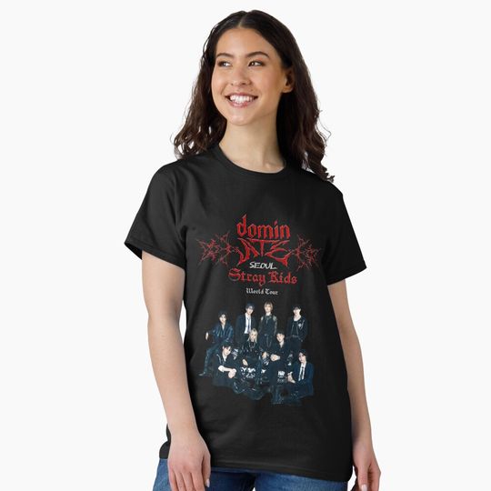 Discover Dominate Stray Kids world tour  Classic T-Shirt