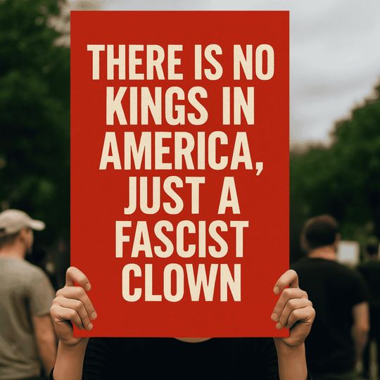 Discover No Kings in America Protest Signs