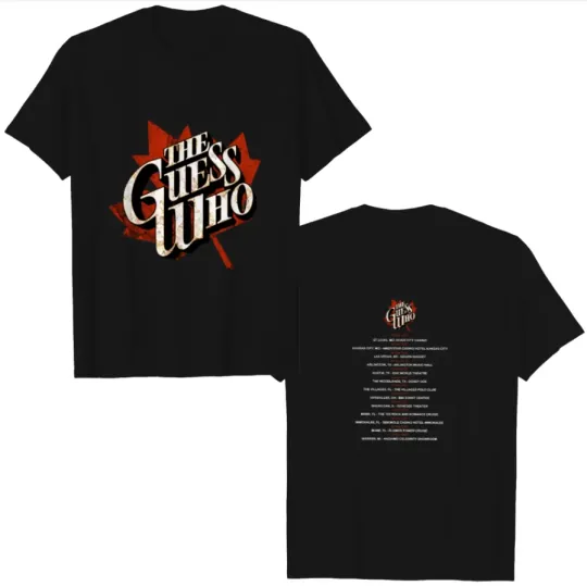 Discover The Guess Who American Tour Dates T-Shirt