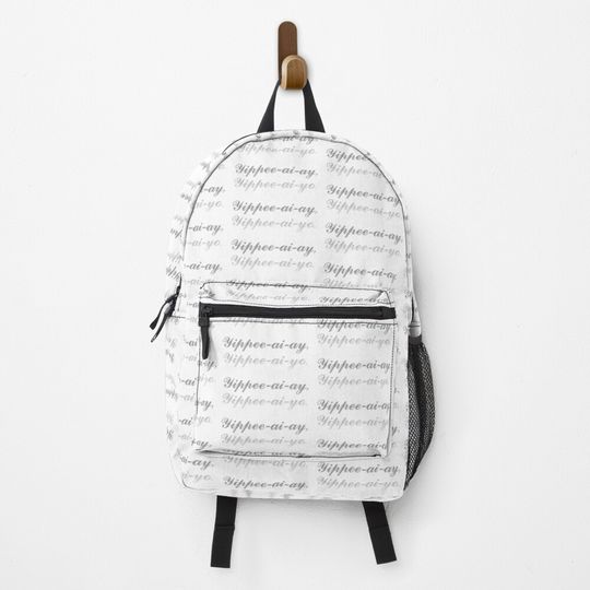 Discover Yippee-ai-ay. yippee-ai-yo Backpack