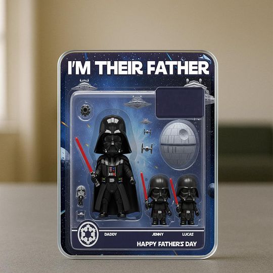 Discover Personalized Darthh Vaderr Acrylic Block Plaquet, Starr Warss Dad Acrylic Plaque