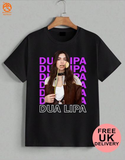 Discover d u a liipa aesthetic shirt, fan art graphic tee, gift for music lovers