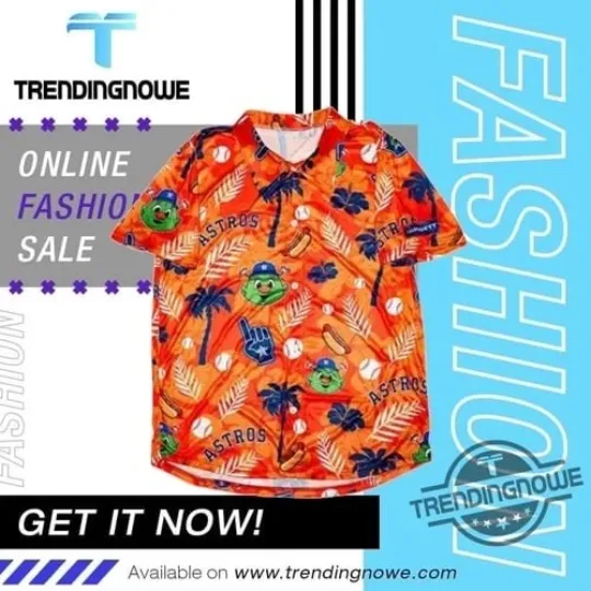Discover Astros Orange Hawaiian Shirt 2025 Giveaway
