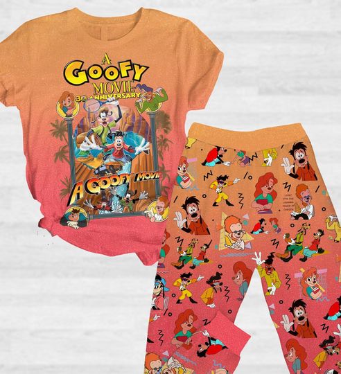 Discover Retro goofyy Movie Pajamas, Max goofyy Roxanne