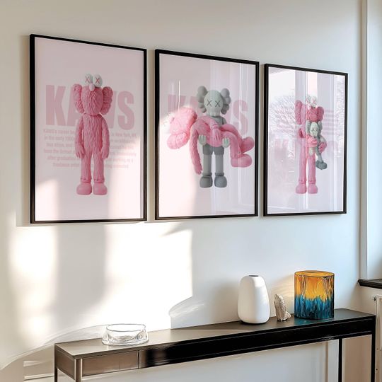 Discover KAWS Poster Printable – Hypebeast Toys Art, Cool Wall Decor for Boyfriend or Toy Collector