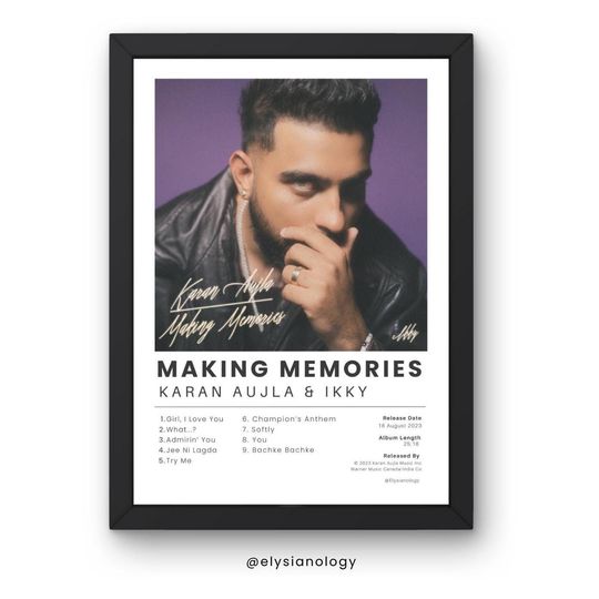 Discover Karan Aujla - Making Memories Album Poster