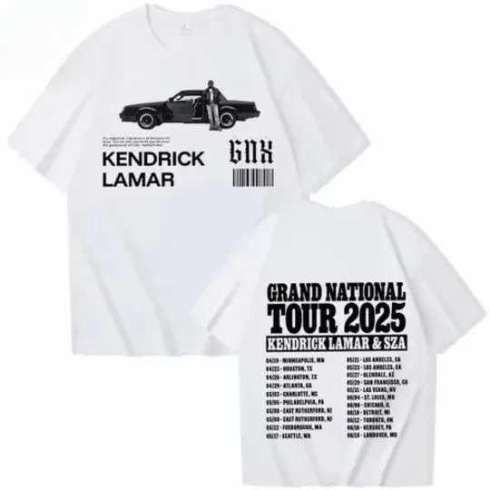 Discover GNX Kendrick Lamar Tour 2025 Shirt
