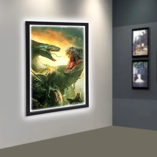 Discover LED Movie Poster – Backlit Light Box Display for Posters