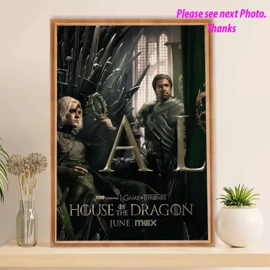 Discover Game of Thrones HOUSE OF THE DRAGON TV Show Poster Home Decor