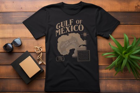 Discover Gulf of Mexico Gulf of America Patriotic Coastal T-Shirts