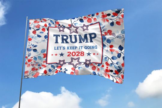 Discover Trump 2025 House Flag, Political House Fla