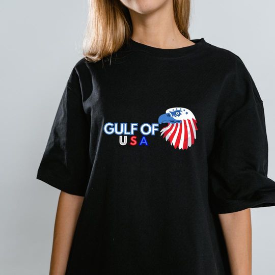 Discover Gulf of America PNG | Gulf of USA 2025 Tee | New Gulf of America Design | Gulf of America Gift | United States of America T-Shirt & Tank