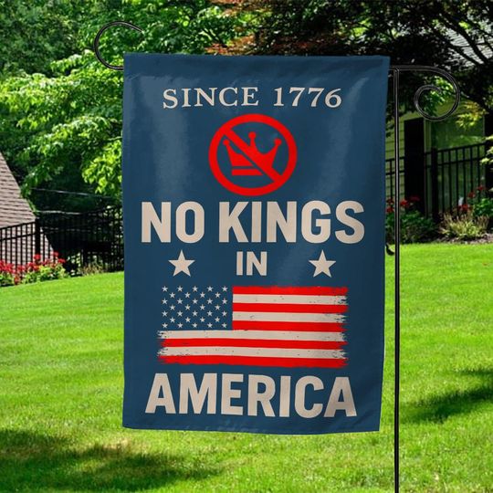 Discover No Kings in America Flag