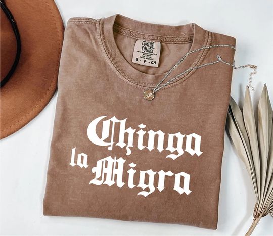 Discover Chinga La Migra Shirt, Abolish ICE Shirt, Anti Trump Shirt, Protest Shirt