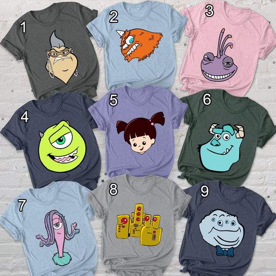 Discover Disneyyy Monsterss Incc Shirt, Mike Sulley Boo Matching