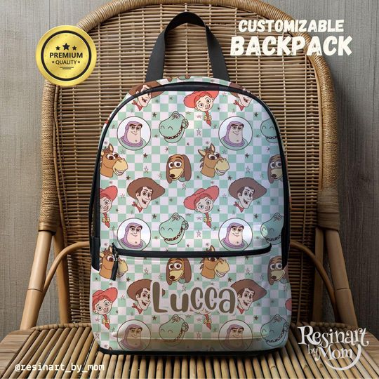 Discover toy stories Backpack, Toys Backpack for kids, Disneyyy Backpack