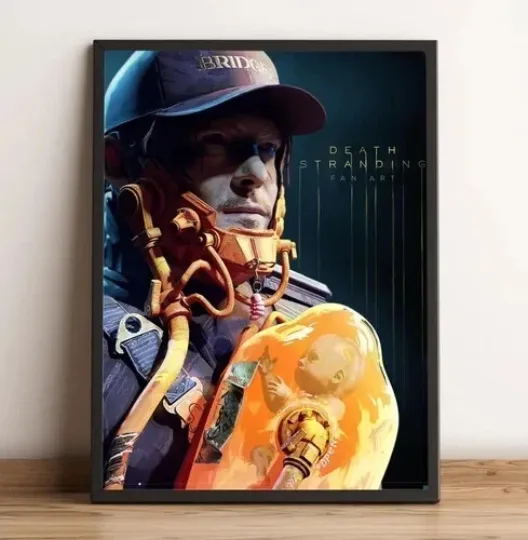 Discover Death Stranding Poster, Game Print, Wall Art, Home Decor, Gift for Gamer