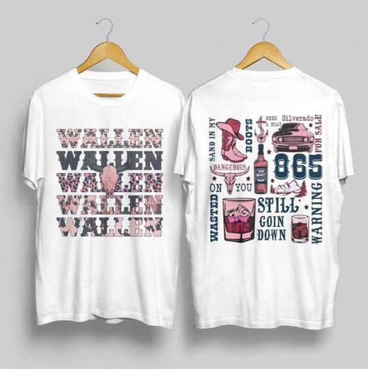 Discover Wallen Western Shirt, Country Western Music Tee
