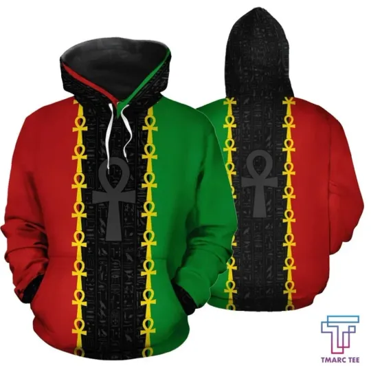 Discover AFRICA REGGAE ANKH ST 3D HOODIE Mother Day Gift all Over Print