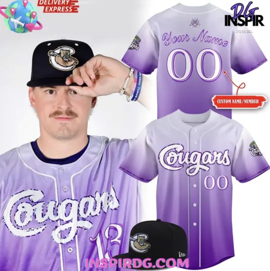 Discover Yc Custom Kane County Cougar Era Night 2025 Baseball Jersey