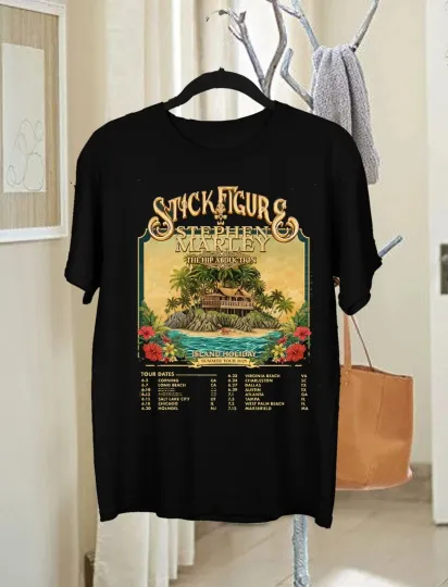 Discover Stick Figure Band 2025 Tour Dates T Shirt