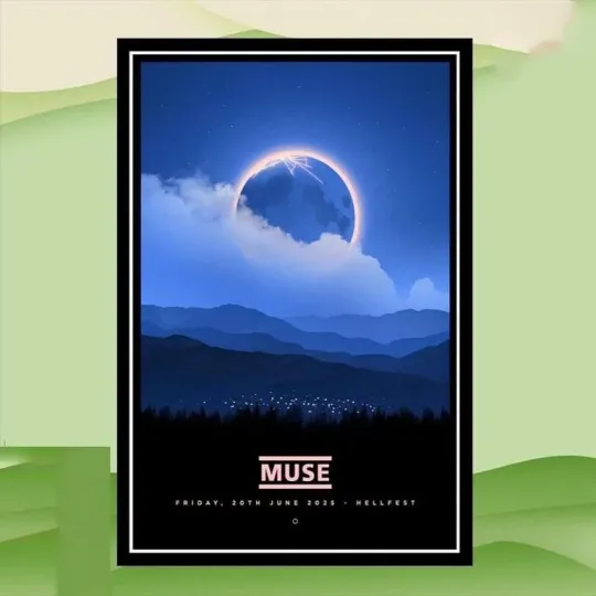 Discover Muse Tour June 20 2025 Hellfest Clisson, France Poster