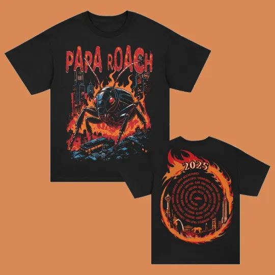 Discover HOT!!! Roachzilla 2025 North American Tour T-Shirt