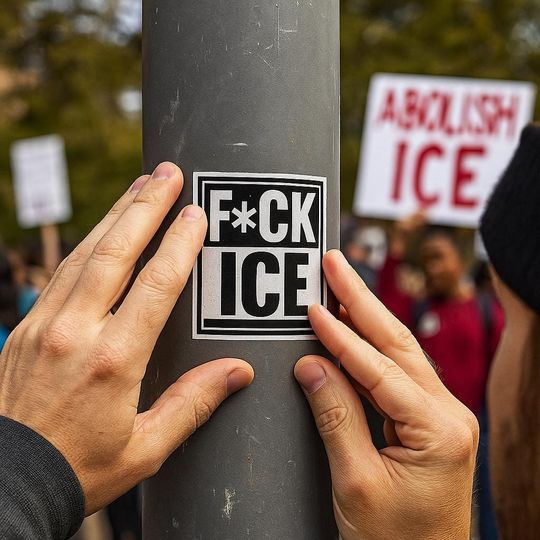 Discover FUCK ICE Sticker, Abolish ice Protest Sticker