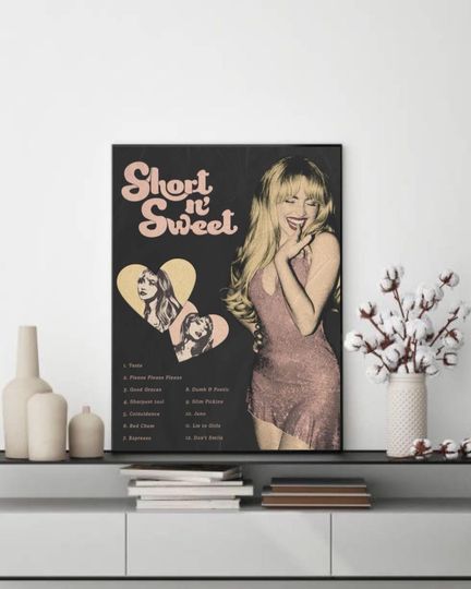 Discover Sabrina Carpenter  "Short n Sweet" Poster