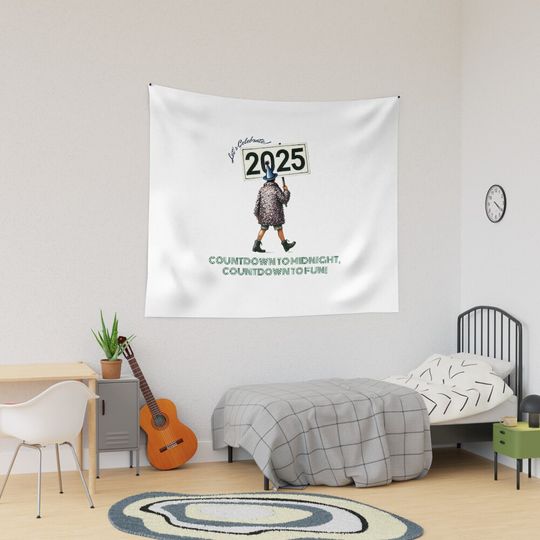 Discover Funny and Unique New Year's Tapestry