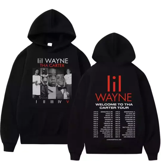 Discover Lil Wayne Welcome To Tha Carter Tour Hoodie