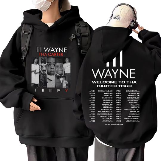Discover Rapper Lil Wayne Double Sided Hoodie