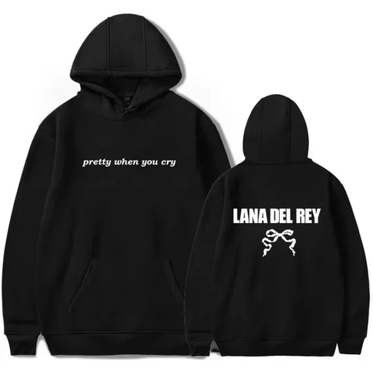 Discover Lana del rey Pretty When You Cry Merch Hoodies