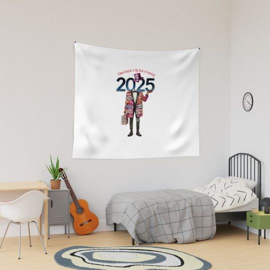 Discover Funny and Unique New Year's Tapestry