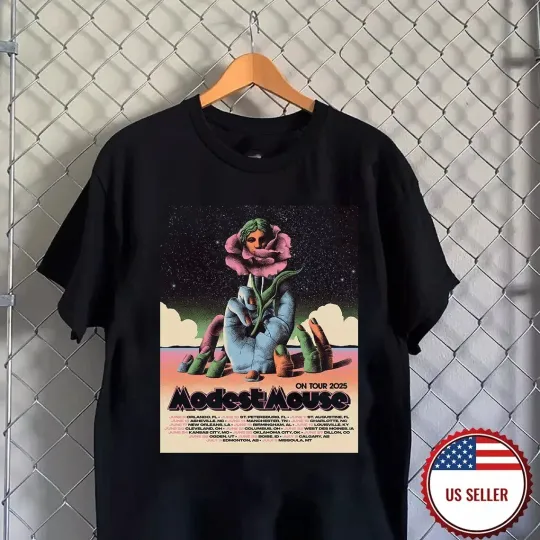 Discover Modest Mouse Band 2025 Summer Tour T-Shirt