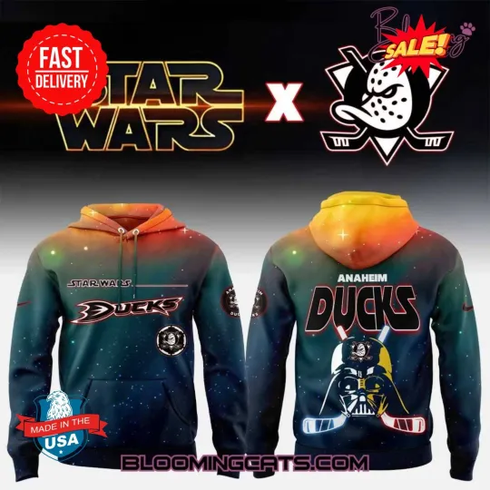 Discover Anaheim Duck x Star War 2025 Limited Edition 3D Hoodie