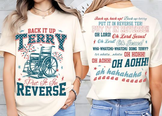 Discover Two-sided Back it Up Terry Shirt,