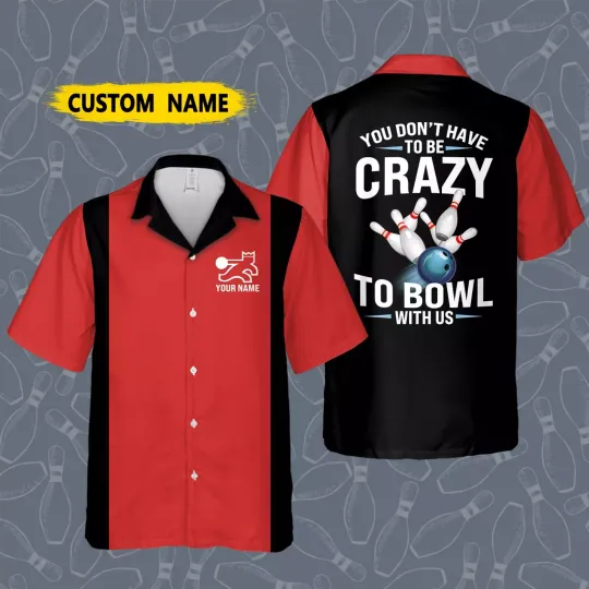 Discover Personalize Custom Bowling Hawaiian Shirt
