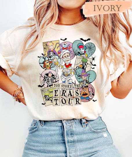Discover The toy stories Erass Tourr Halloween Shirt