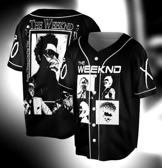 Discover Vintage Weeknds Baseball Jersey
