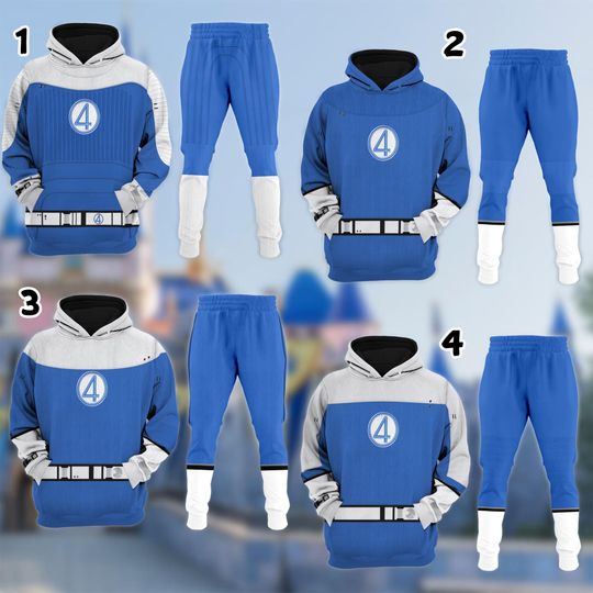 Discover Sue Storm Reed Richards 3D Hoodie Jogger Set