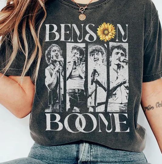 Discover Vintage Benson Boone Shirt, Benson Boone Shirt, Benson Boone Concert Tour Shirt