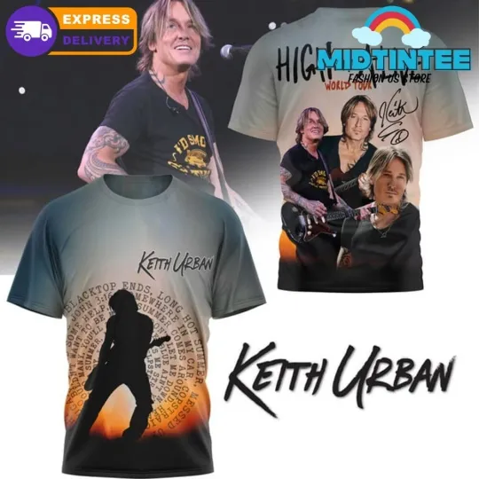 Discover Keith Urban High and Alive World Tour 2025 Shirt