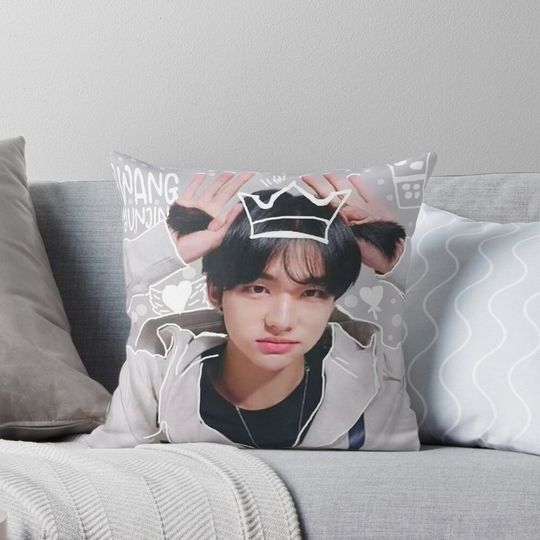 Discover PRINCE HWANG HYUNJIN DOODLE Throw Pillow