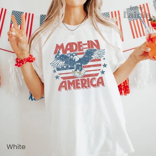 Discover Made in America Shirt, Comfort Colors 4th of July Tshirt, Funny Fourth of July Tee